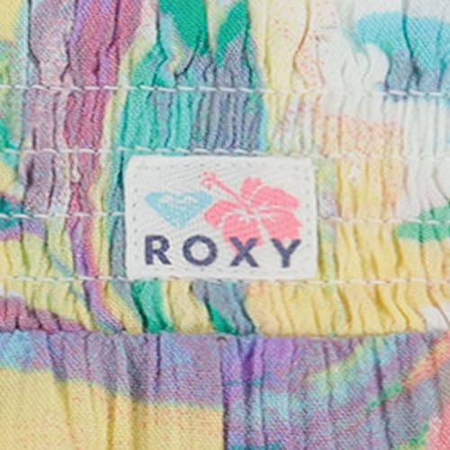 Image of Roxy Girls' Soleil Elastic Waist Shorts, Drawstring Closure, Soft & Comfortable Fit