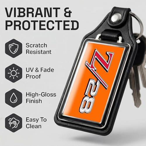 Image of Brotherhood Car Key Chain for Camaro - Classic Models Keychain