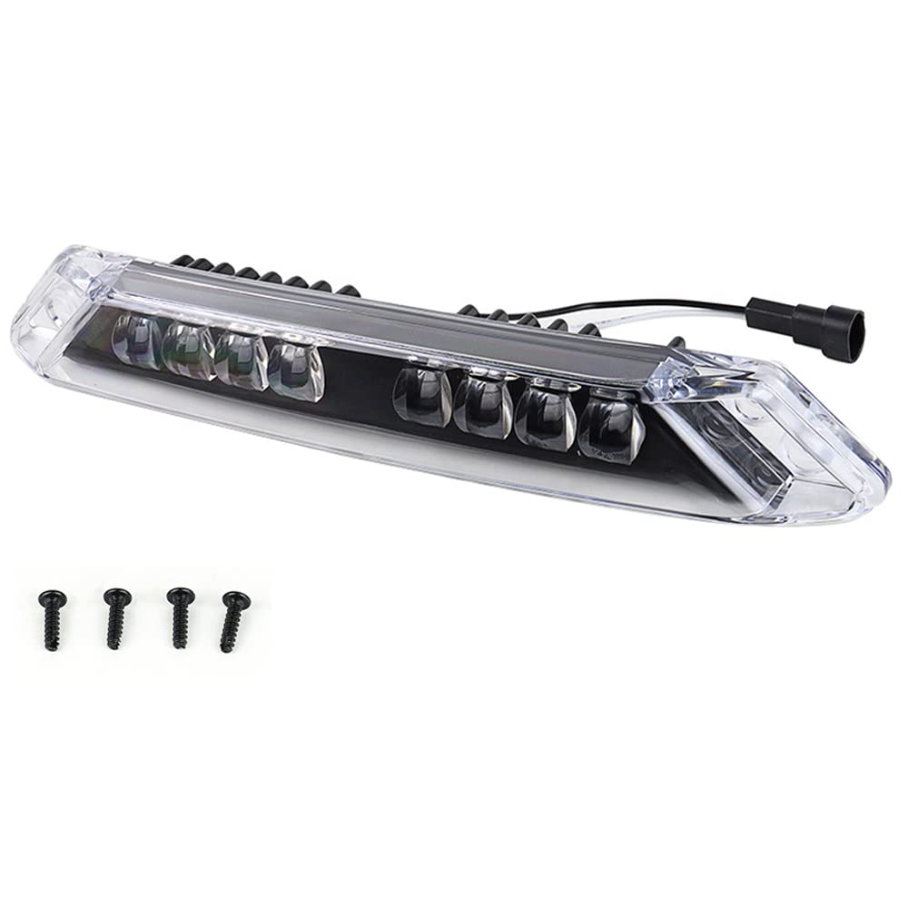 VVEDIK 1Pièces 20W Lumière Blanche Led Lumière Avant 12V Feux Diurnes Pour 2020 Pour Can Am Pour Spyder Pour RT 219400991 Accessoires De Voiture