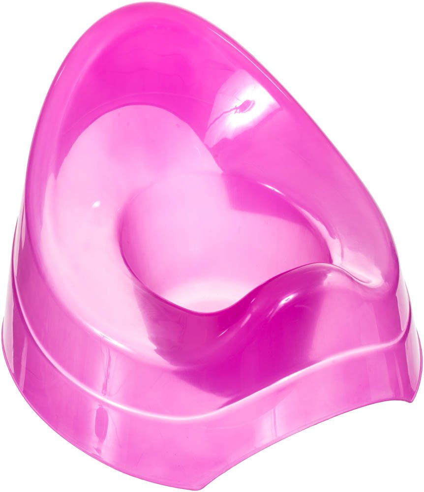 Bieco 15-001007- Großes Baby Starter Set, 9-teilig - Badewanne mit Badesitz, Töpfchen, Tritt, Lätzchen (Pink)