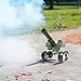 TIETHEKNOT Stainless Steel Mini Cannon Model 24 Inches 13 lbs – A Colossal Firecracker Launcher with Adjustable Angle, Perfect for Celebrations, Outdoor Display, and Collectors’ Showcase