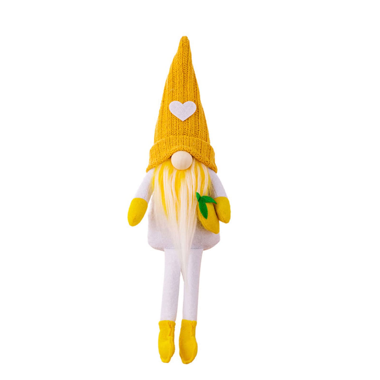 Tsophreniq Long Leg Lemon Pendant Home Farmhouse Kitchen Decoration Ornaments for Restaurant Dining Decoration Long Leg Gnomes Decorations for Home