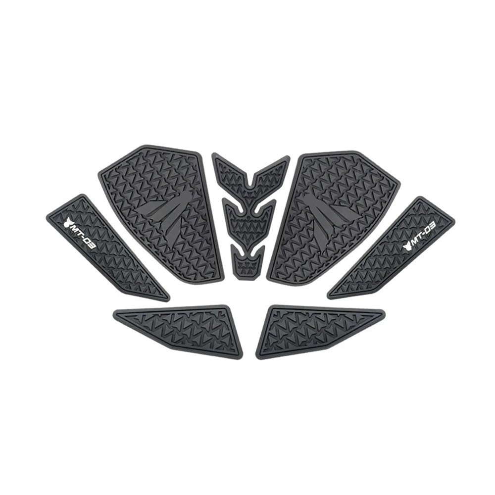 Motorcycle Fuel Tank Cap Sticker for Ya&maha MT-03 MT-25 MT03 MT25 2020-2022 Motorcycle Fuel Tank Pad Tank Protection Sticker Knee Grip Traction Pads Anti-Slip