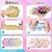 8Pcs Taba Squishy Cat Paw Squeeze Toys, Squishy Fidget Toy, Kawaii Squishies Sensory Toys, Pinch Family, Cat Paws Mochi Toys,Stress Relief for Party Favors,Novelty Things for Adults Kids