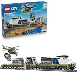 LEGO City Police Train Heist Building Toy - Train Set with Police Car Toy for Boys & Girls, Ages 7+ - Pretend Play Set for Kids - Gifts for Birthdays - 60508