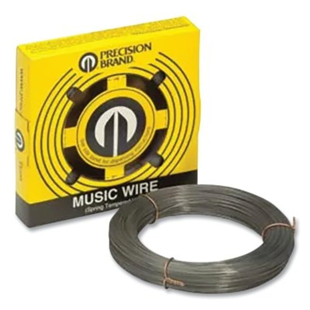 Precision Brand Music Wires - 0.024″ Diameter Music Wire, 1/4 Pound Coil