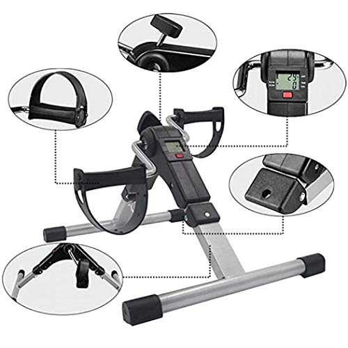Mini bicicleta de ejercicio plegable para brazos y piernas miniatura 4