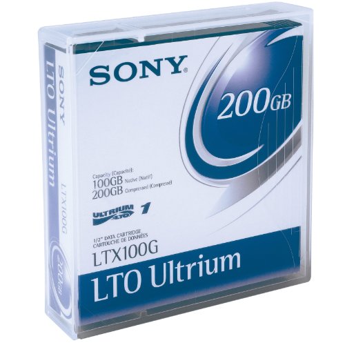 SONLTX100G - LTO Data Cartridge, 100/200GB