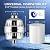 Aquatrend 15 Stage Shower Water Filter, Shower Filter head for Hard Water, Vitamin C Water Softener to Remove Chlorine and Fluoride, Improves the Condition of Your Skin, Hair and Nails - Chrome