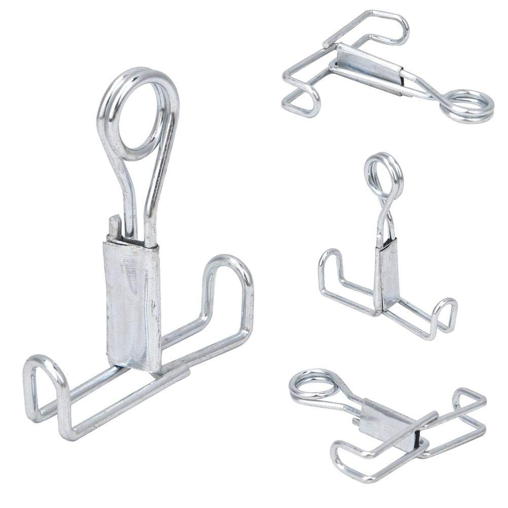 20pcs machoires plates, pinces à serrer en acier inoxydable pour étanchéité tubes latex, fournitures de laboratoire for School Supplies