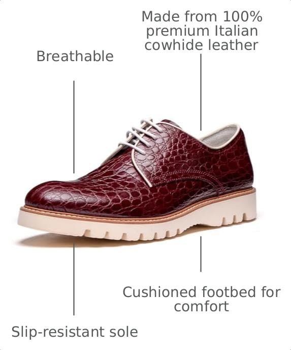 Jepsen Gord Italian Cowhide Oxford