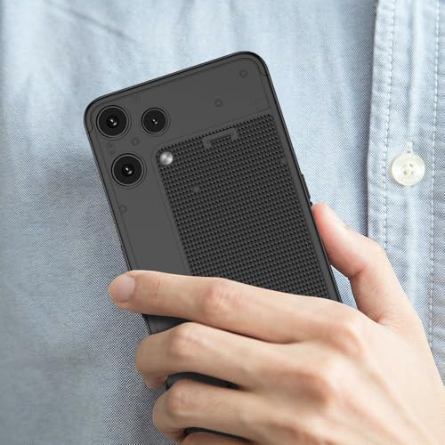 Image of Kapa Double Dip Full 360 Protection Back Case Cover for Nothing Phone 3A LITE (Black)