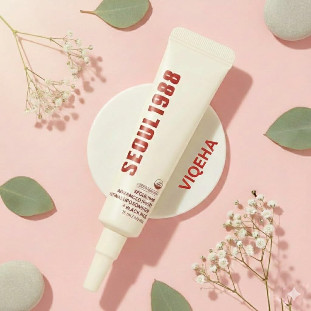 VIQEHAA 1988 Eye Cream : Retinal Liposome 4% + Fermented Bean, wrinkle care, anti-aging, skin elasticity, pigmentation, brightening, retinol, 30ml/1.01 fl.oz.-picture-29