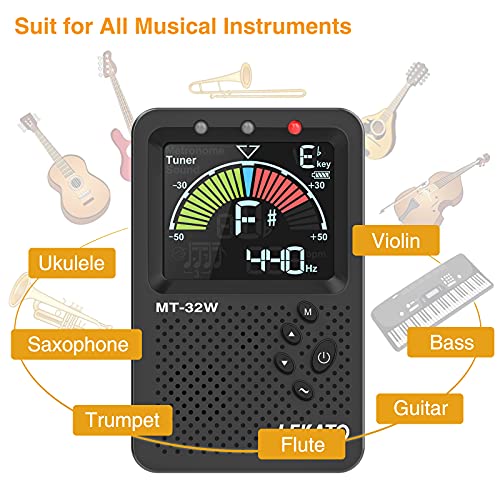 Accordeur métronome électronique pour tous instruments comme guitare, violon, piano, basse, ukulélé, saxophone et… - Les Beatles, Paul McCartney, John Lennon, RIngo Starr, George Harrison Accordeur métronome électronique pour tous instruments comme guitare, violon, piano, basse, ukulélé, saxophone et… – Image 8