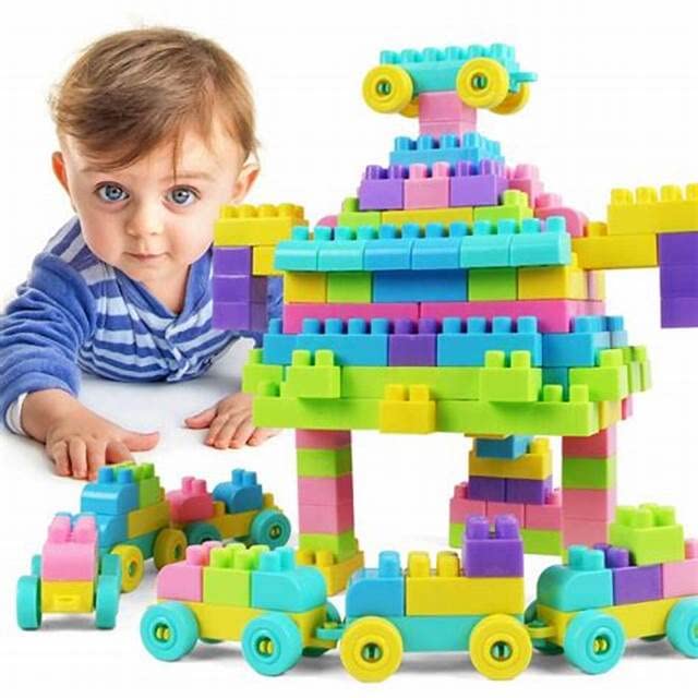 GREEN WAY Building Blocks for Kids Building Blocks for 2 Year Old Games
