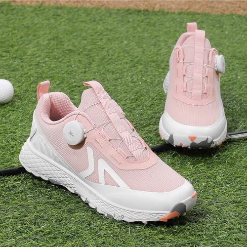Zapatillas de golf profesionales para mujer, impermeables y de alta comodidad 3