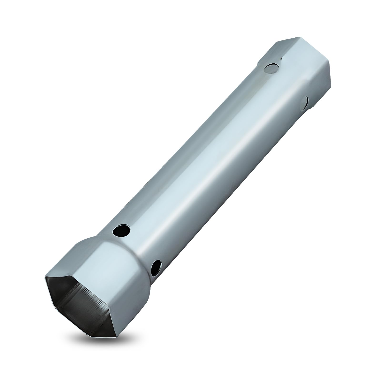 Mhymx Silver Box Spanner 34Mm-40Mm Metric Tap Spanner Hexagonal Tube Torque Wrench Dual Ended Valve Socket Wrench For Water Tap Installation And Maintenance