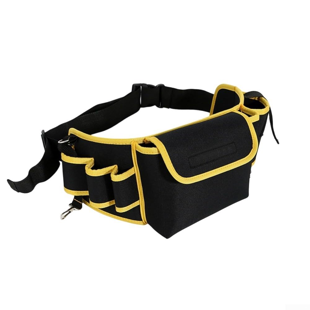 Sac ceinture à outils pour charpentiers avec grand espace de poche