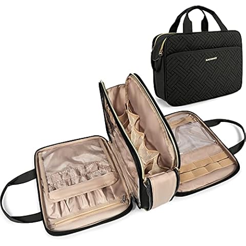 BAGSMART Large Toiletry Bag, Travel Makeup Organizer Cover