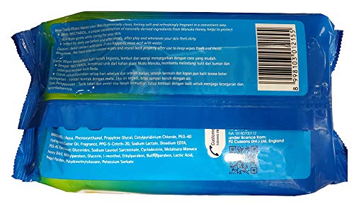 Carex Alcohol Free Soft Cleansing Cloths for Hands Face & Body Refreshing Formula Resealable 50 Count Pack of 6 = 300 Count image 4