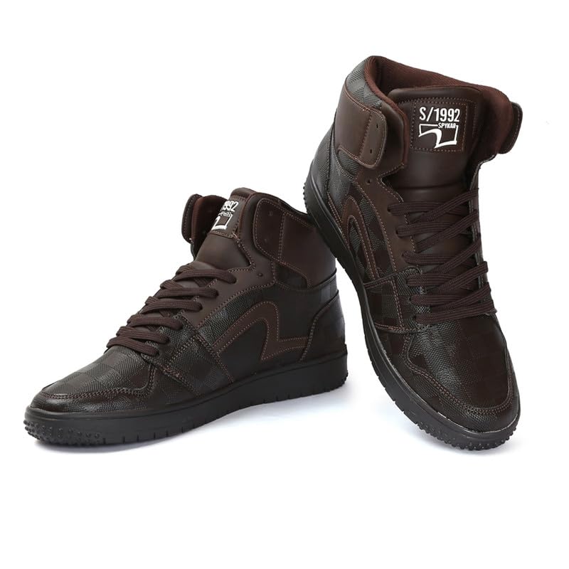 Image of Spykar Men Lace Up Sneaker Shoes