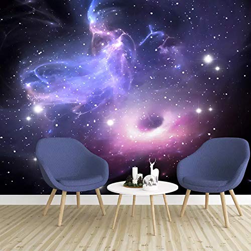 Tapeta Kolorowe Gwiazdy Ściana 3D Fototapety Fototapety 3D Tapety Niestandardowy Gigantyczny Plakat Ścienny 3D Do Salonu lub Sypialni 200 cm × 140 cm (szer. x wys.)