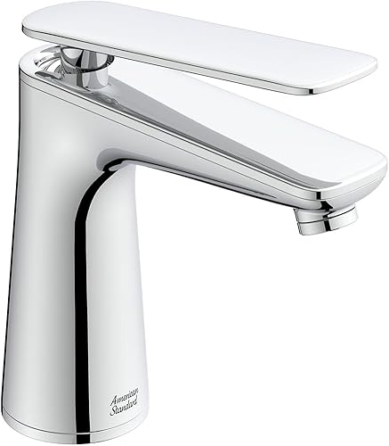 American Standard 7061101.002 Aspiraciones Grifo de baño monomando con desagüe, 1.2 GPM, cromado