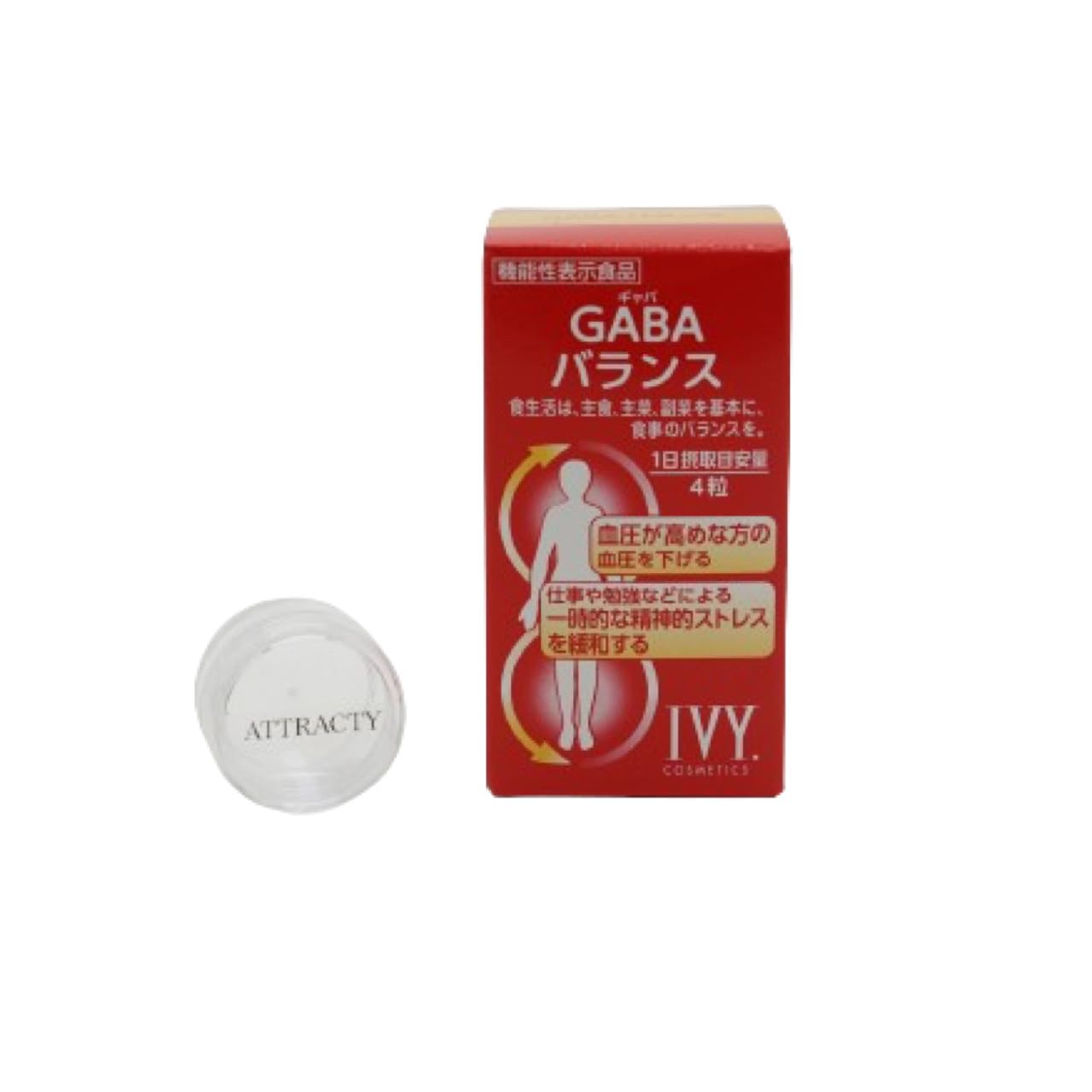 Amazon.co.jp: アイビー化粧品 GABAバランス 120粒（小分け容器付き 