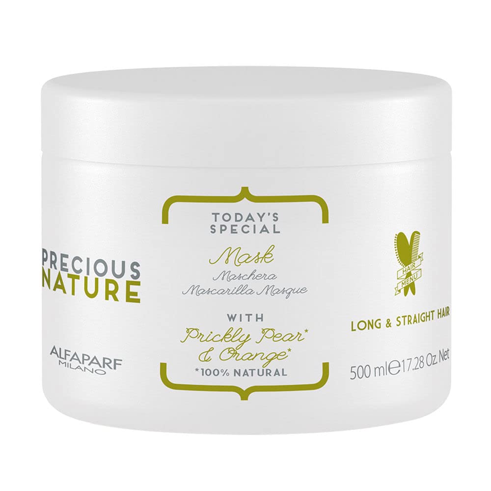 Alfaparf Milano Precious Nature Long & Straight Hair Mask, 500 ml