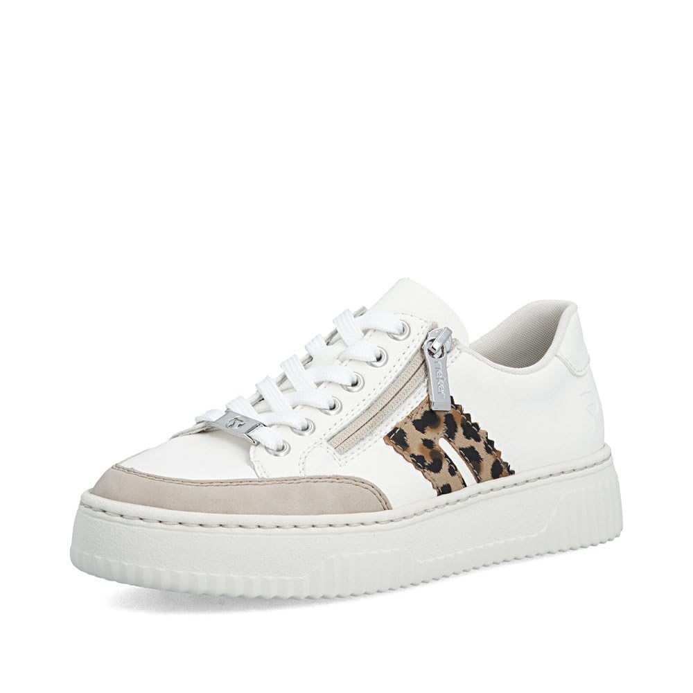 Rieker Damen Low-Top Sneaker N9912, Frauen Halbschuhe, lose Einlage
