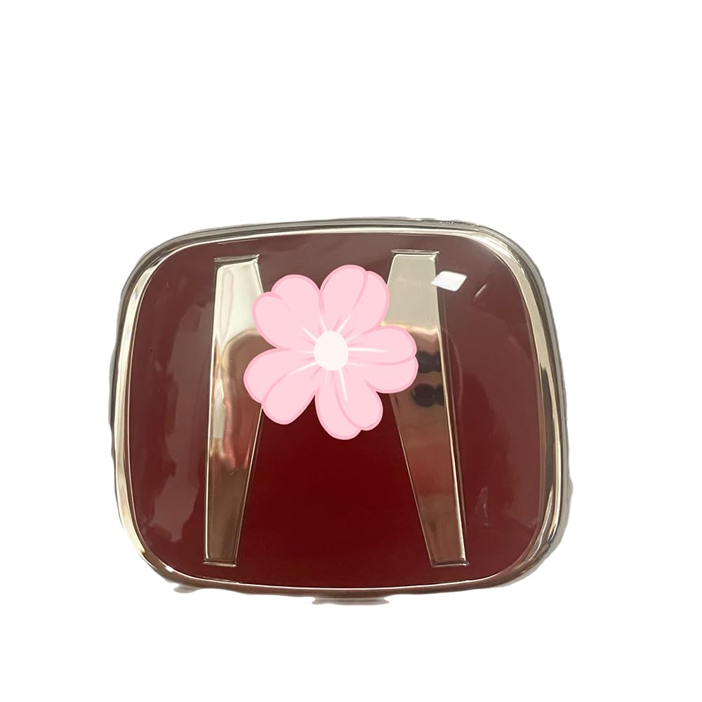 Emblema Sterzo Per Honda Accord, Civic, CRV - Nero Tipo B, 50x40 Mm - Adesivo Per Personalizzazione Auto - Foto 6