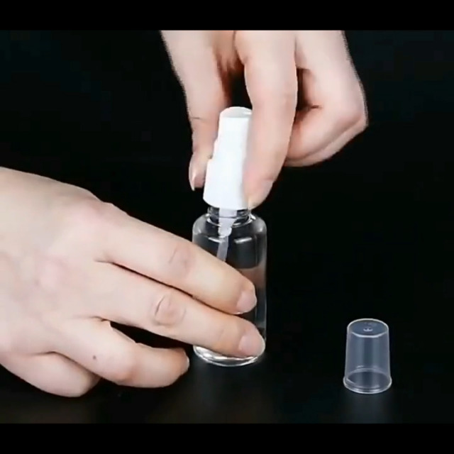 SINIDE 12 Sprühflaschen 30 Ml – Transparent, Feiner Nebel, Für Reise & Kosmetik