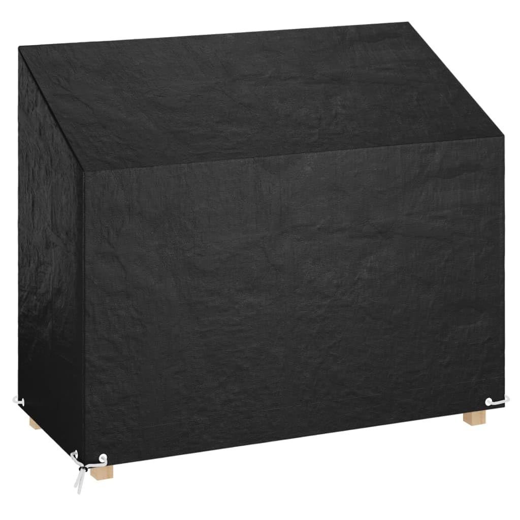 Abdeckung für Gartenbank wasserfest und UV-beständig aus Polyethylen mit 8 Ösen, 160x70x70/88 cm, wetterfeste Schutzhülle für Gartenmöbel Terrasse Balkon, atmungsaktive