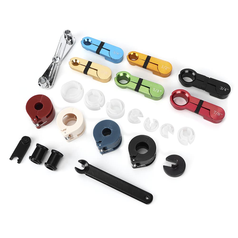 Rimozione della tubazione del carburante 22 pezzi/set kit di strumenti per la disconnessione dell'olio del tubo dell'aria condizionata dell'automobile Riparazione del veicolo