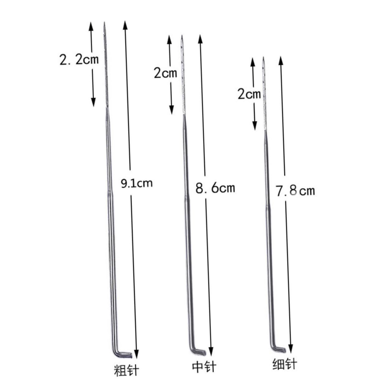 ARTIBETTER Pcs Wool Felt Needle Kit Embroidery Floss Needles Extra Fine for Yarn Set for Tapestry Darning Crafting Cross Stitch