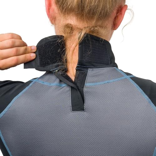 Youth Girls Compression Short-Sleeve Shirt with Integrated Neckguard | Ice Hockey | Youth Girls4