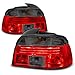 AKKON - For 1997-2000 BMW 5-Series E39 Sedan Model Red Smoked Tail Brake light Assembly Driver and Passenger Side Pair