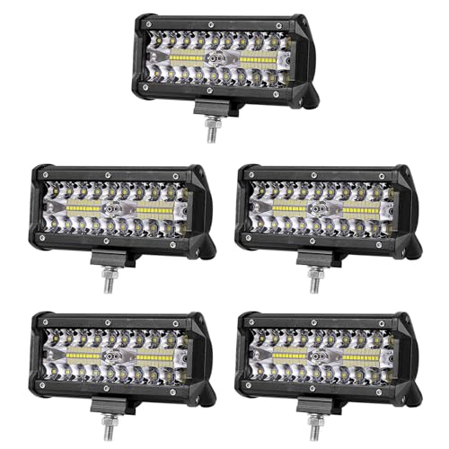 Barres lumineuses LED de 7 pouces pour équiper votre bateau ou SUV