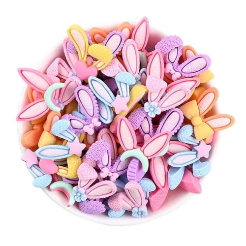 Image of Ulalaza 10pcs Slime Charms Mixed Set Resin Flatback Making Supplies For DIY Craft Making And Ornament Scrapbooking Beads Assorted Candy Fruit Cake Ornament