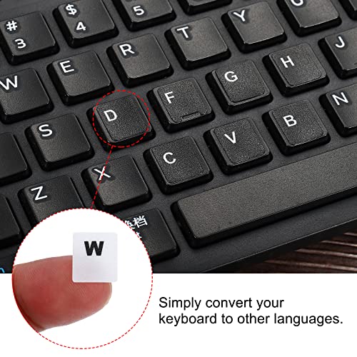 Pegatinas para Teclado Español PATIKIL 2 Pack miniatura 4