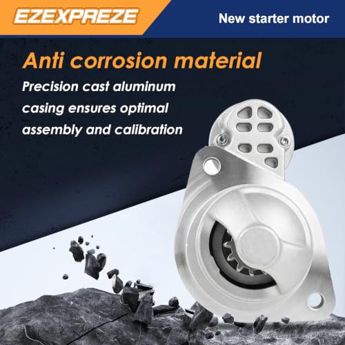 Image of Ezexpreze 10995N Starter for Hyundai Elantra(Mfd in USA) 2014-2016 L4 1.8L, 2017-2020 2.0L & Kia Forte 2019-2021 2.0L,for Hyundai Elantra 2014-2020 & Kia Forte 2019-2021, 1.8L 2.0L