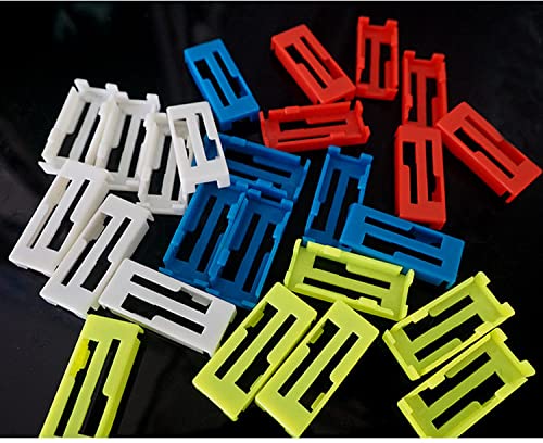 50PCS Servo Extension Cable Buckle Clip Plastic Servos Cord Fastener Jointer Plug Fixing Holder for RC Airplane Model Fix Wing