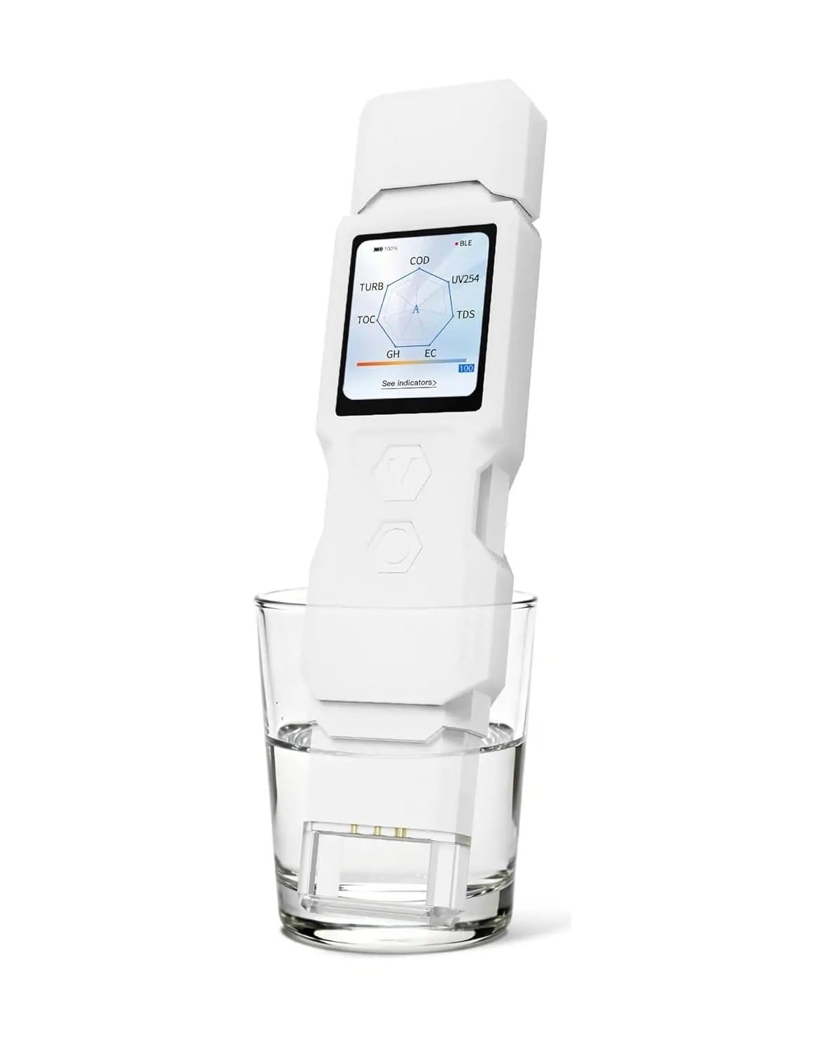 Testeur numérique de qualité l'eau 9 en 1, application Bluetooth TOC COD UV254 TDS EC, turbidimètre, analyseur haute précision