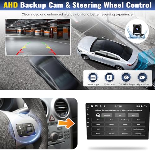 【8 núcleos 4 + 64 G】Android 13 estéreo para carro para Ford Fusion Mondeo 2013-2019, sem fio, CarPla