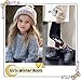 Sugmzox Toddler Girl Winter Boots Girls Snow Boot Warm Lined Fashion Ankle Boots With Sparkly Sequin Upper Black Size 3