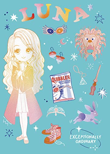 Fifth Sun Harry Potter and The Deathly Hallows Luna Lovegood Girls Short Sleeve Tee Shirt2