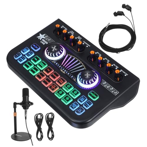 Mezclador de línea analógico y tablero de sonido mini para guitarra y producción de audio estéreo