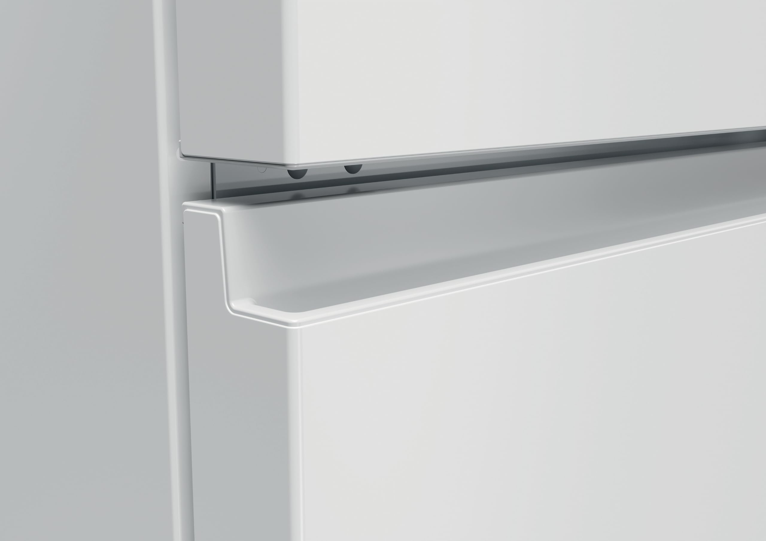 Réfrigérateur combiné inversé HAIER HTR3518ENMW