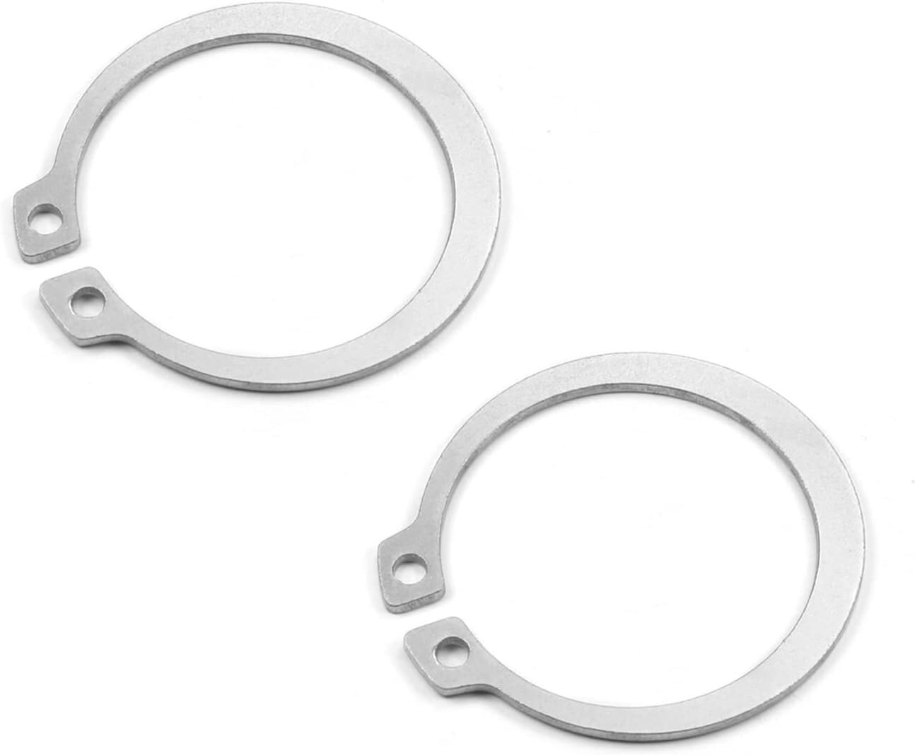 Clip Rings, 2 Pcs External Circlips 304 Stainless Steel,Retaining(60mm)