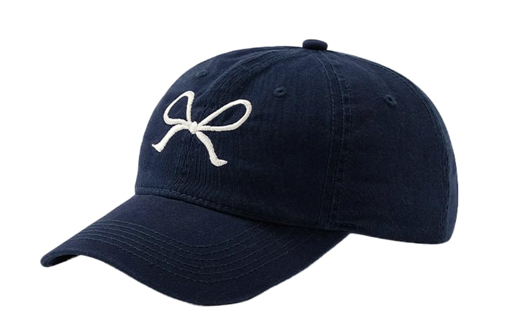 Bow-Tie Baseball Cap for Women Fashion Sun Hats for Women Trucker Hat Y2k Sun Cap Visor Cap Hiking Travel Trendy 2026